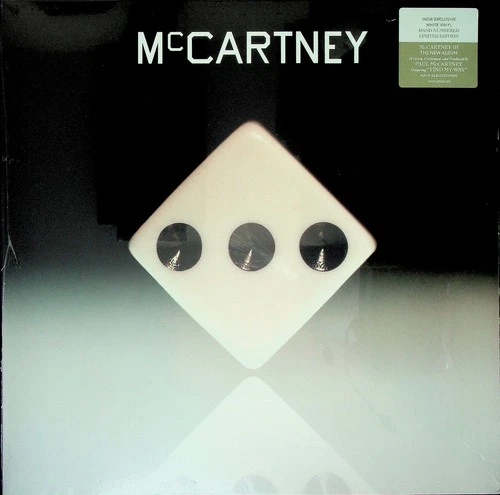 Paul McCartney - McCartney III - White Vinyl-Numbered-New & Sealed-Ltd Edition