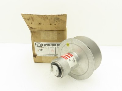 Speed Selector 6C Mechanically Controlled Variable Speed Pulley 7/8'' Bore 6''OD