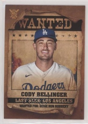 2021 Topps Big League Wanted Cody Bellinger #WT-6 0b7