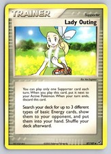 Lady Outing 87/107 Deoxys Pokemon Sugimori