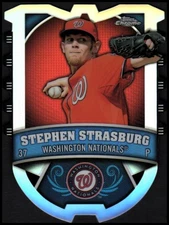 2014 Topps Chrome Chrome Connections Die Cuts #CCSS Stephen Strasburg - NM-MT