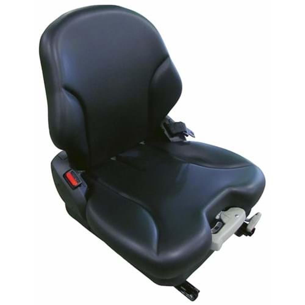 S8301450 Grammer Low Back Seat, Black Vinyl w/ Mechanical Suspension Fits Bobcat