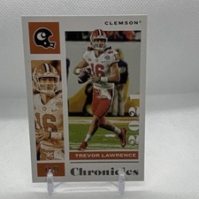 Panini Chronicles Draft Picks Trevor Lawrence Clemson Tigers Rookie #1 Football