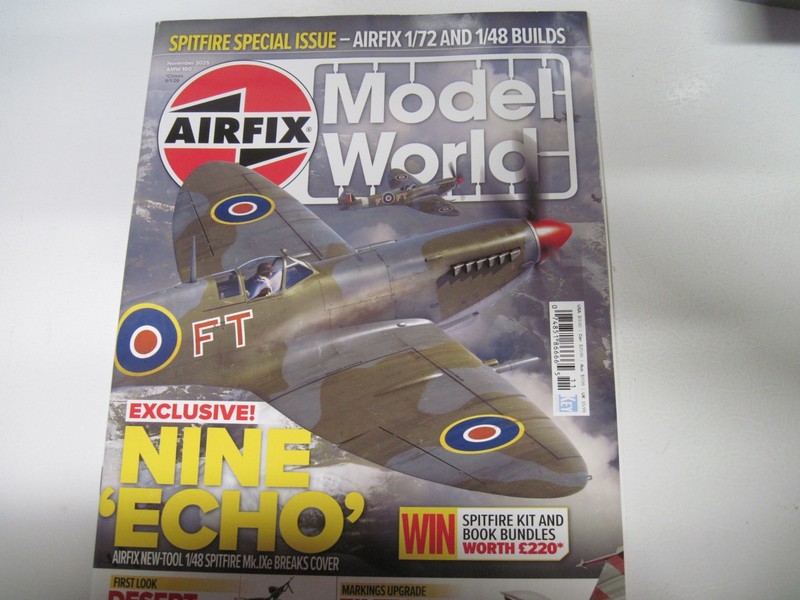 Airfix   Model  World  Magazine     ( Nov. 2025)   Spitfire