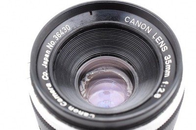 Canon A - 50mm F/1.8 - Leca Screw Mount M39 LTM Lens Mount