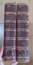 The Book Of Days Popular Antiquities Vol. 1 & 2 W. & R. Chambers 1881 Hardback