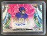 2024 Topps Inception Blake Corum Rookie Auto Variations Magenta RC VAR #/99 Rams