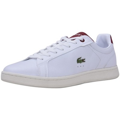 Lacoste Carnaby Pro-2232 SMA Men's Sneakers Lace-Up Shoes White/Red