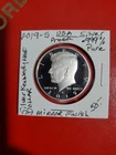 2019 S .999% Silver Kennedy Half Dollar  Protection 2x2 Beautiful Mirror Finish