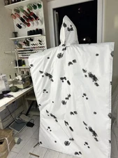 Double-sided camouflage cloak anti-thermal imaging camouflage cloak poncho 💙💛/