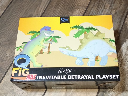 Loot Crate Firefly Inevitable Betrayal Playset Q Fig Max Dinosaurs Figures