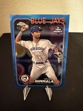 2024 Topps Pro Debut - Chrome Arjun Nimmala #PDC-144 Blue Refractor /150 (RC)