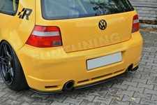 Sportauspuff Endschalldämpfer R32 Look für VW Golf 4 1998-2003 Rohre 90mm