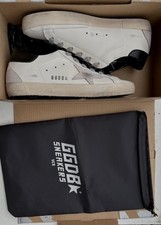Golden Goose Superstar – White / Grey Star / Black Heel – Size 38 – Brand New