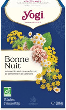 – Bonne Nuit Bio – Infusion Relaxante Sans Caféine – Mélange De Fenouil, Camomil