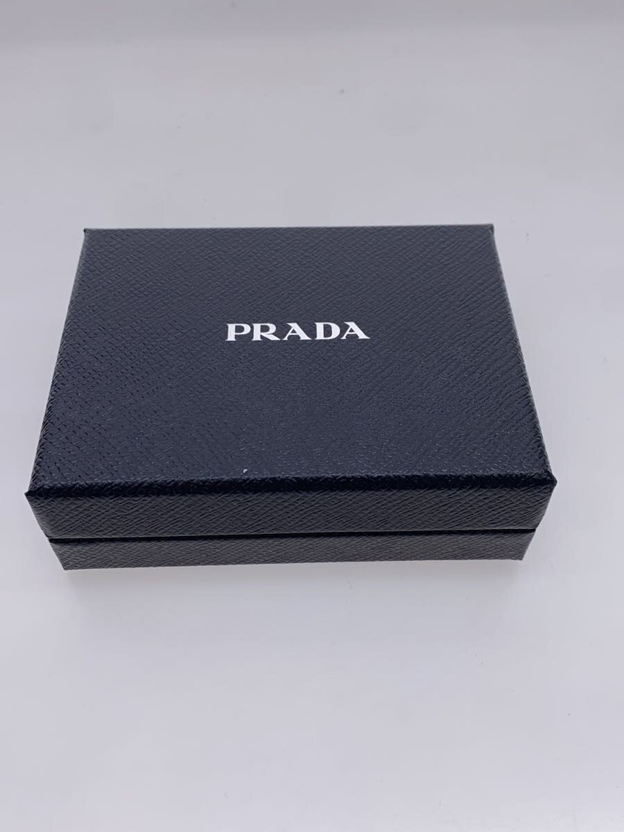 PRADA Card Case Leather WHT White Women's thumbnail 6