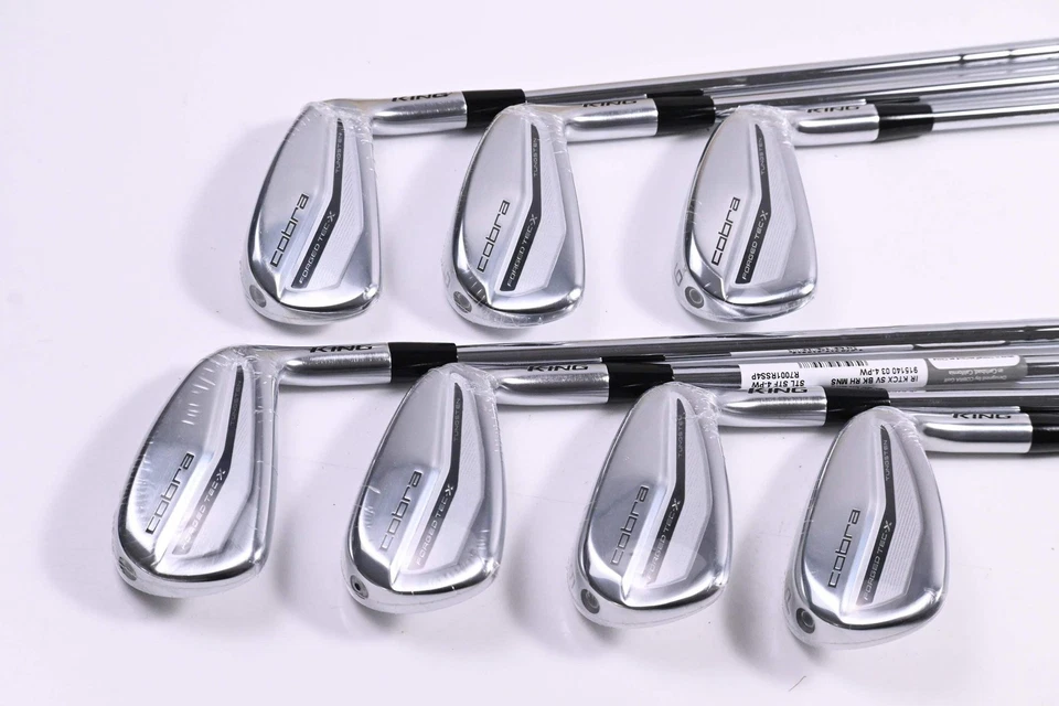 Cobra King Forged Tec X Irons / 4-PW / Stiff Flex KBS Tour Lite Shafts - Image 2 of 4