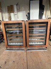 Two Subzero Wine Cooler Model 424 Wine Storage Fridge