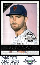 Pete Alonso Topps Gallery NBCD Preview 2020 Topps Chrome #GP-8 Mets