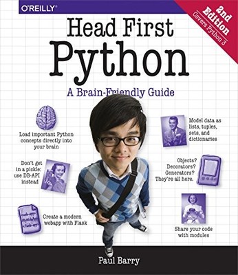 Head First Python 2e: A Brain-Friendly Guide by Barry, Paul Book The Fast Free