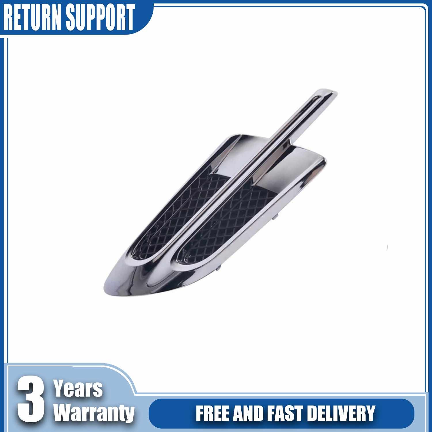 Front Left Chrome Side Fender For Bentley Bentayga 2016-2020 NEW