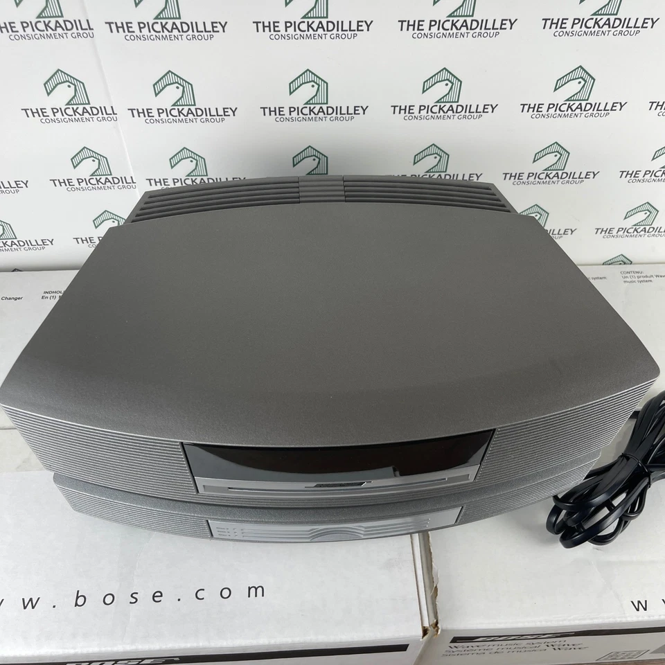 Bose Wave Music System with Multi-CD Changer + Remote + Original Boxes - TESTED! - Image 3 of 4