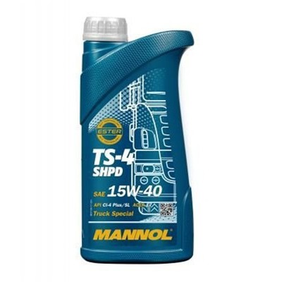 1L MANNOL 7104 TS-4 SHPD EXTRA MOTORÖL 15W-40 ÖL passend für MB 228.3 RLD-2 VDS3