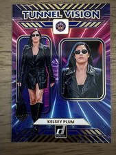 2025-26 Donruss WNBA Tunnel Vision Press Proof Blue Kelsey Plum Los Angeles