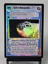 Star Wars CCG - Reflections II - FOIL - Lando In Millennium Falcon - NM