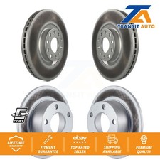 Front Rear Coated Disc Brake Rotors Kit For Audi A6 KG-100906