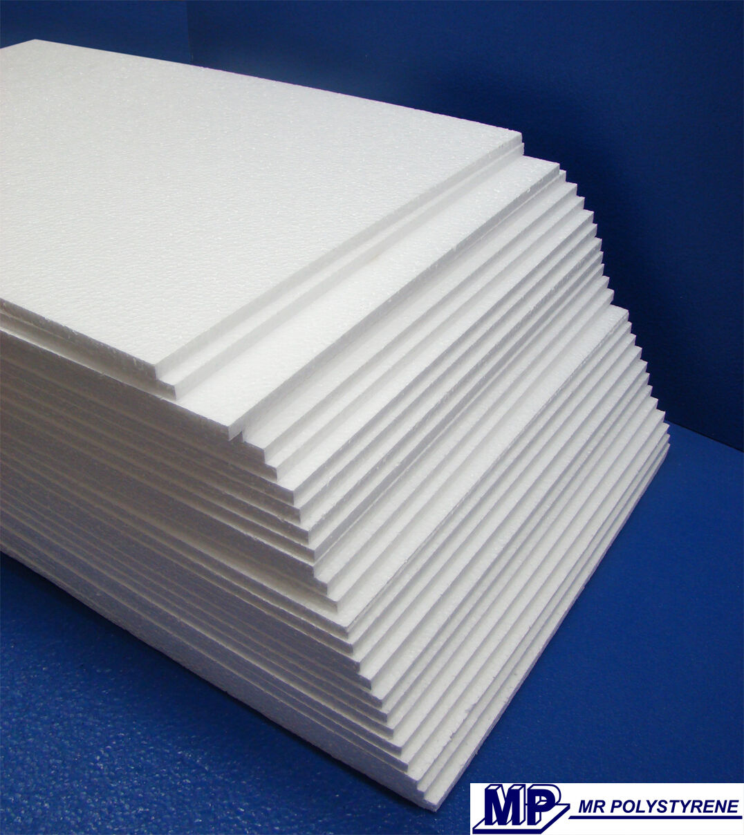 EXPANDED POLYSTYRENE SHEETS FOAM PACKING VARIOUS THICKNESS AND GRADES