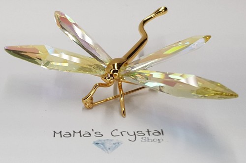 Swarovski Paradise Libelle Dragonfly Alibey Jonquil Brosche mittel 243084 A24OVP - Bild 13 von 21