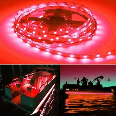 5050 LED Flexible 5M Tape Strip Light For Boat / Truck / Car/ Suv / ATV/UTV 12V - Image 1 of 4