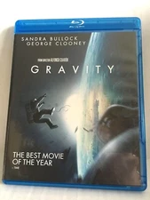 Gravity Blu-Ray DVD Plus Special Features Sandra Bullock 91 Minutes