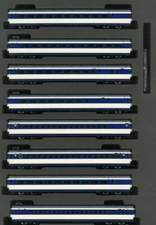 TOMIX N Gauge JNR 0-1000 Tokaido/Sanyo SHINKANSEN (NH) Add-On Set 8-Car 98887
