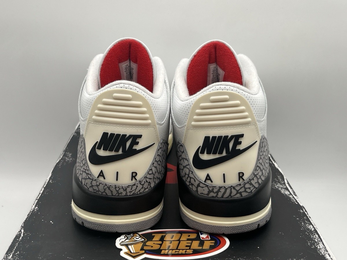 Air Jordan 3 White Cement Reimagined 2023 Size 12.5 Used Rare 