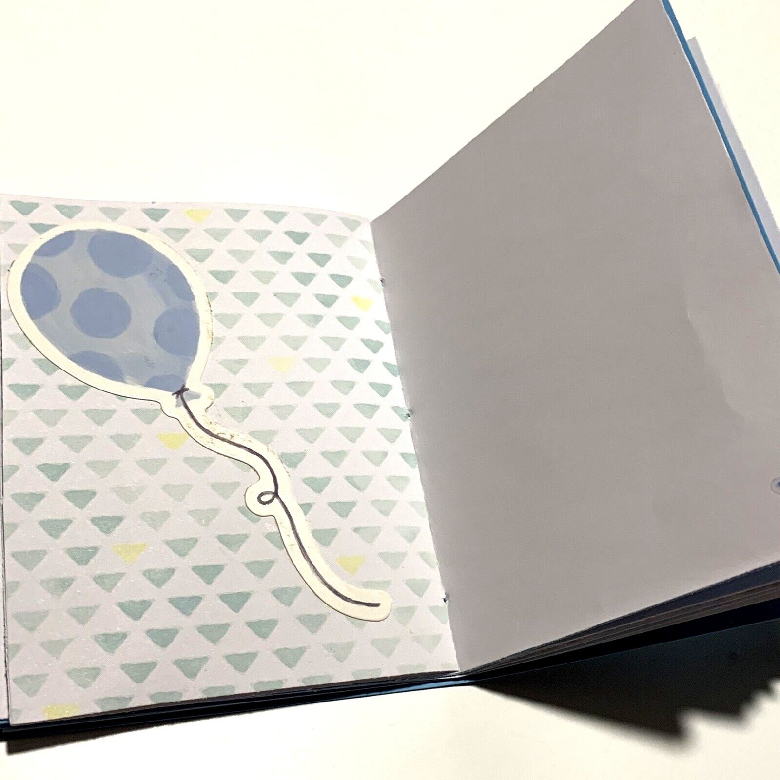 Handmade Baby Book Junk Journal Photo Album Journaling 4.25" x 5.75" 40 pages