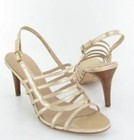 Elegant Via Spiga Heels Sandals Platinum color - size 6.5 — photo 1