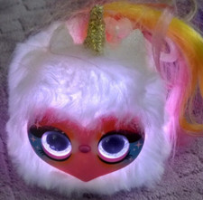 Skyrocket Pomsies Lumies Interactive Light Up Rainbow Unicorn