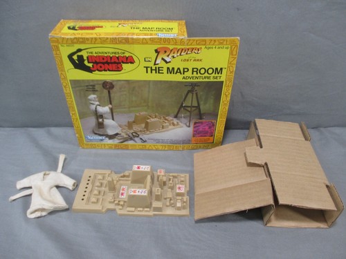 Indiana Jones THE MAP ROOM Raiders of the Lost Ark Vintage 1983