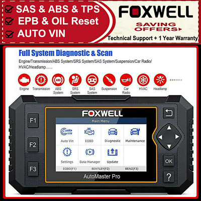FOXWELL NT624 Elite OBD2 Profi Kfz Diagnosegerät Auto All System Scanner EPB DPF