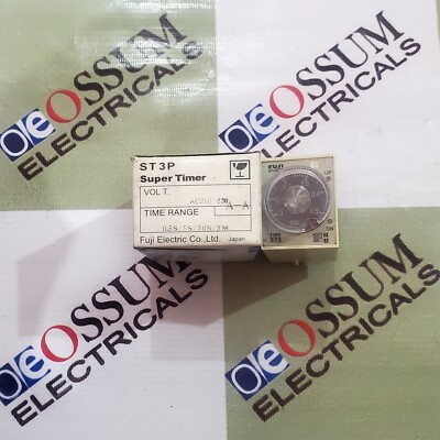 FUJI ST3P ELEKTRONISCHER TIMER ZEITBEREICH 3 MINIT SPANNUNG 220VAC KOSTENLOSE...