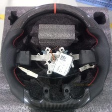 Carbon Fiber Steering Wheel Fit Dodge Charger Challenger Durango Srt 12-14