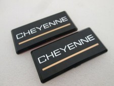 Chevrolet Cheyenne 88-98 2 piezas techo pilar cabina emblema placa de identificación lateral NUEVO