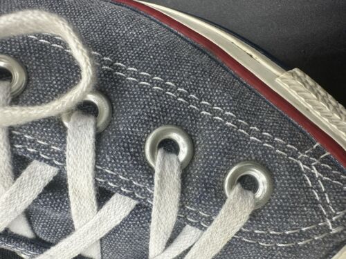Converse All Star Unisex Blue Denim Stone Wash Low Top Sneaker / Schuhe - UK 7 - Bild 8 von 23