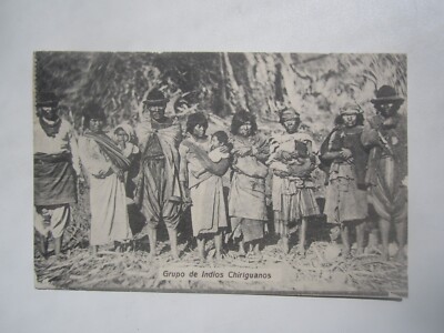 ARGENTINA GRUPO DE INDIOS CHIRIGUANOS