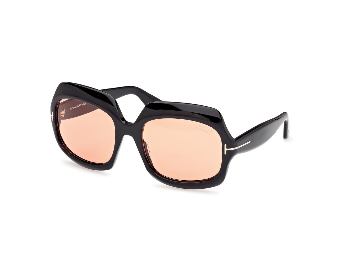 TOM FORD Sunglasses FT1155 REN 05E Black brown Woman | eBay display picture 3