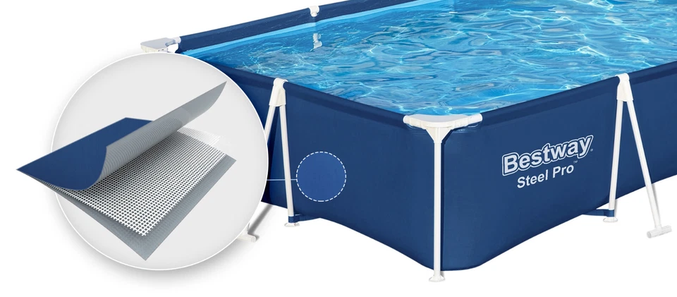 Bestway Frame Pool Gartenpool Schwimmbecken Steel Pro 300x201x66 cm 56404N - Bild 3 von 3