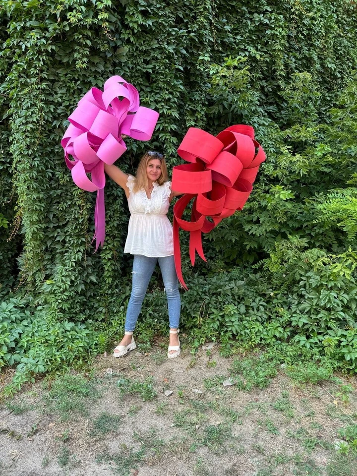 Vitrina de arco gigante café boda decoración arco regalo coche grande Foto 4 de 4