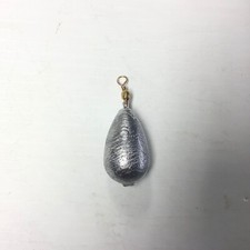 2-1/2lb Lead Rock Cod Weight Sinker with brass eye, Deep Drop Fishing, Qty 1
